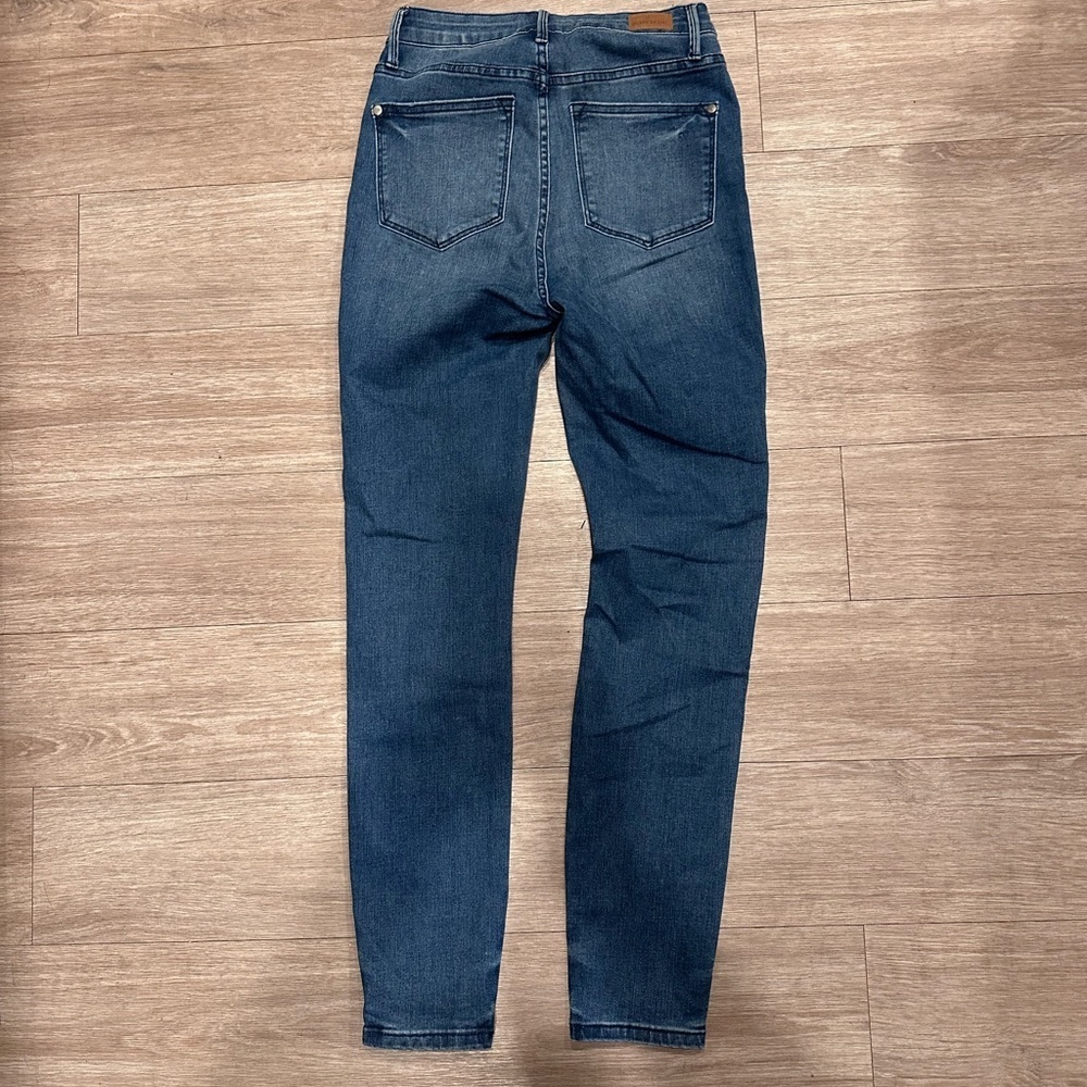 Judy Blue Deep Indigo Skinny Jeans - Picture 5 of 5